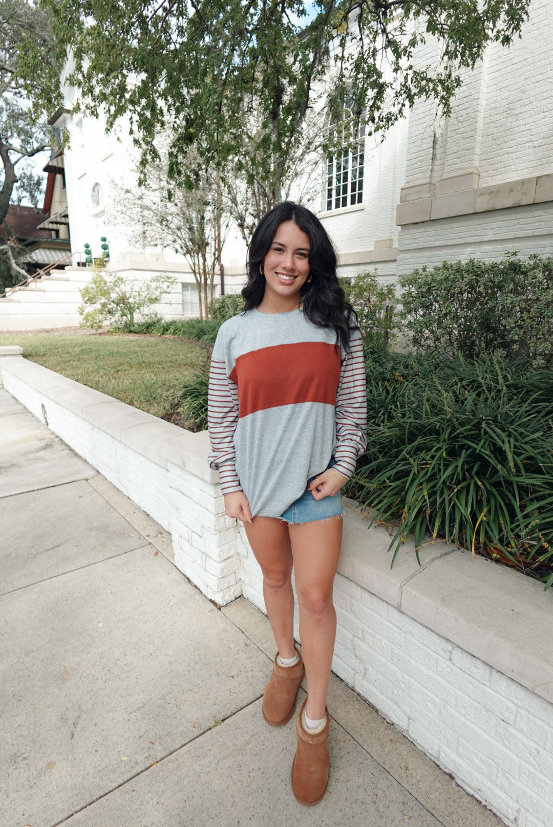 Leah Stripe Long Sleeve