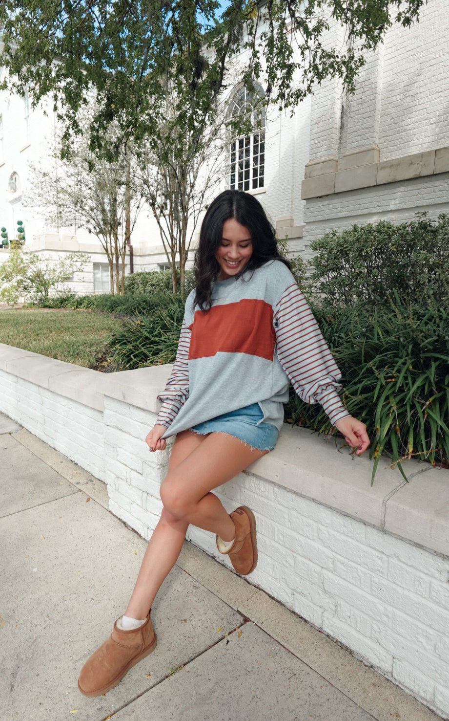 Leah Stripe Long Sleeve