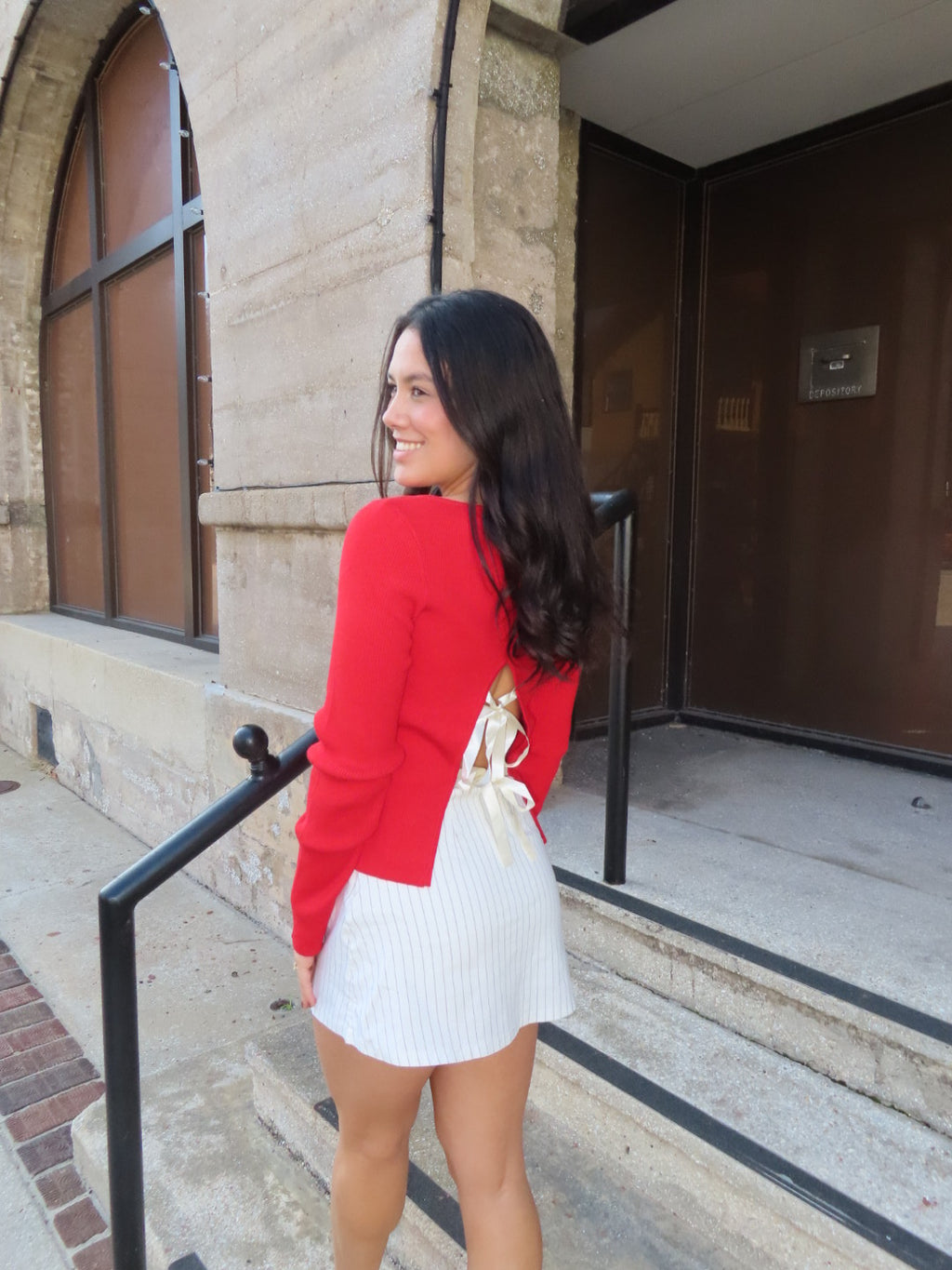 Ella Bow Sweater