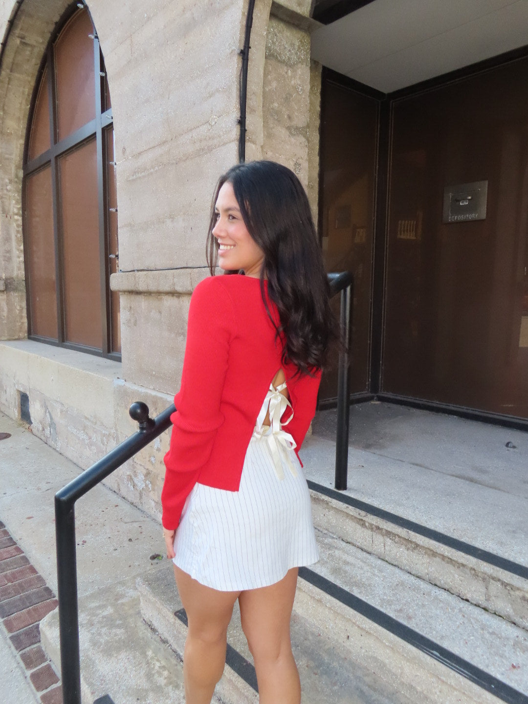 Ella Bow Sweater