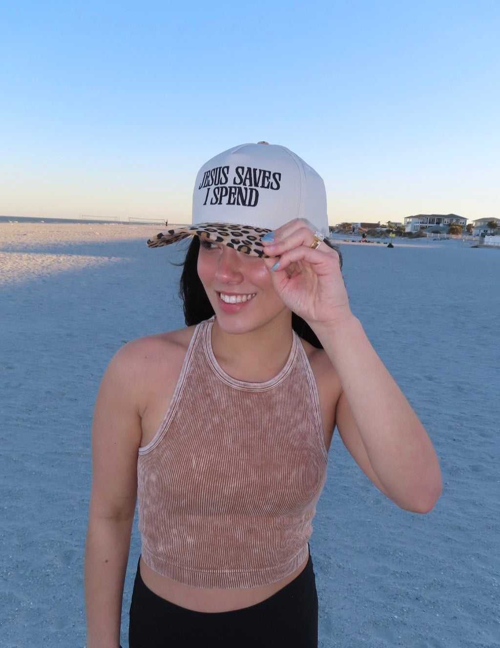 Jesus Saves I Spend Hat