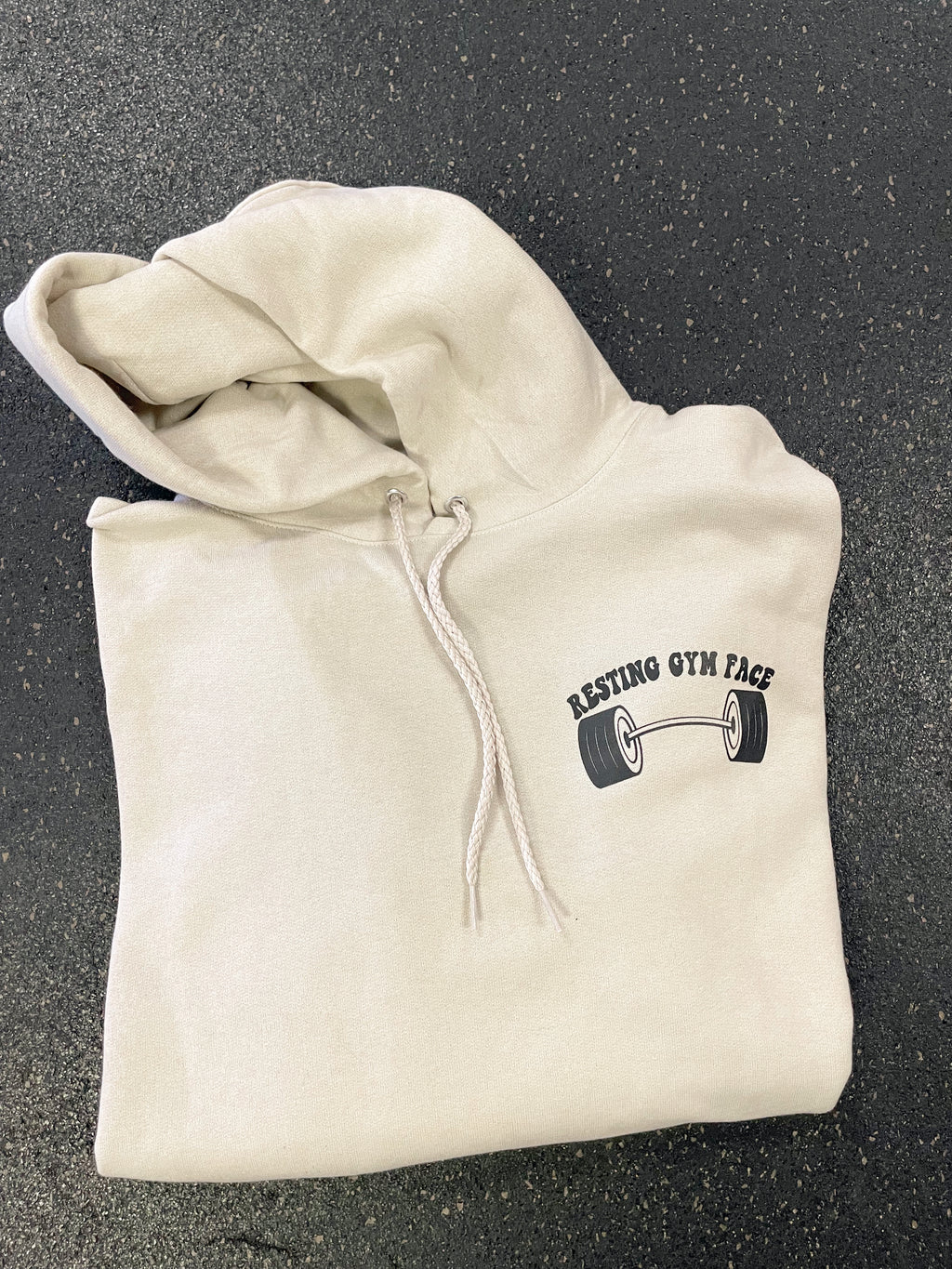 Resting Gym Face Hoodie