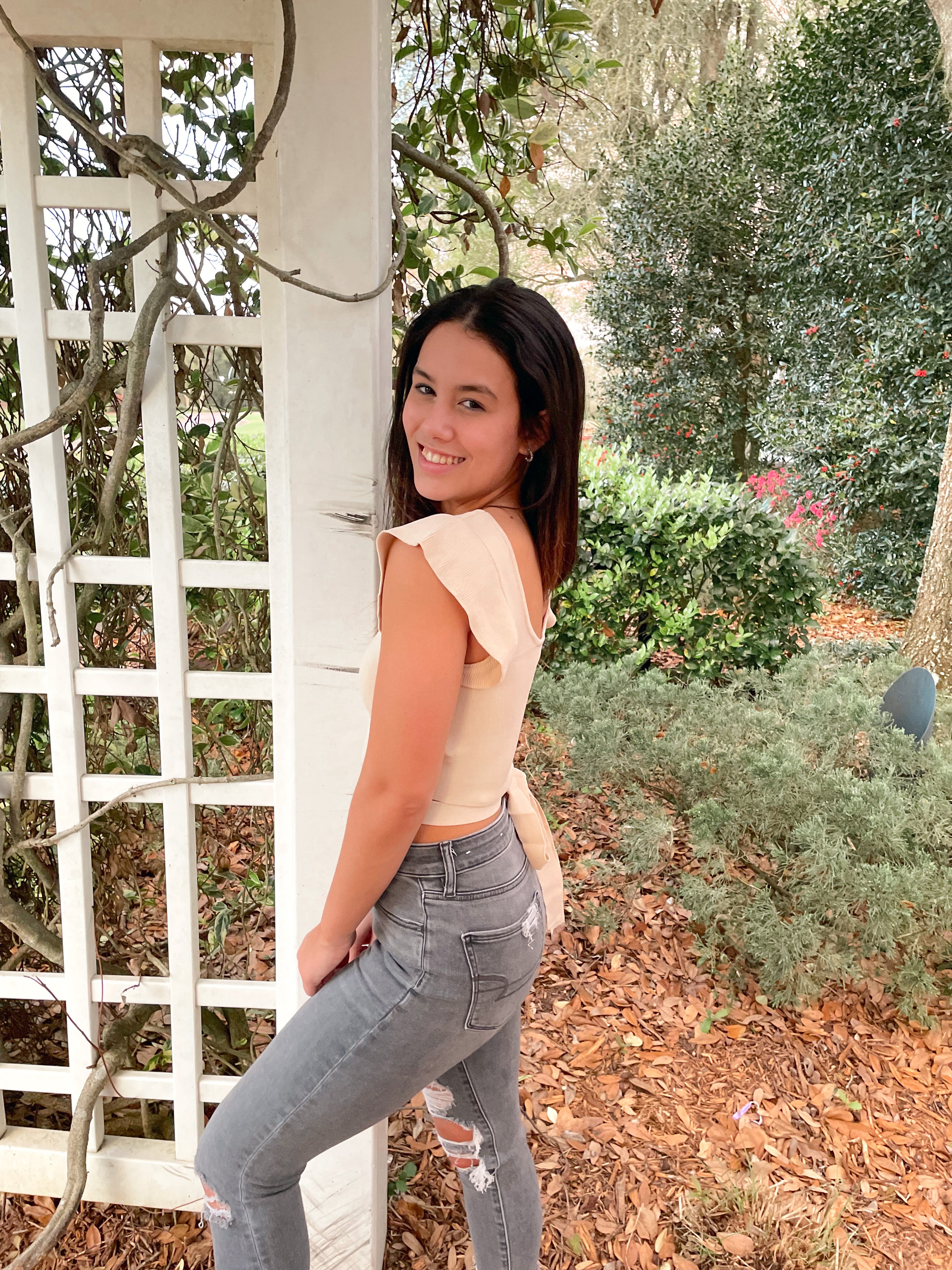 Carly Wrap Crop Top