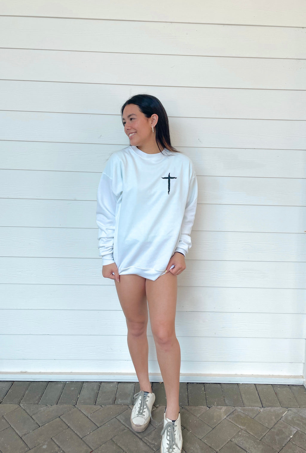 I Had a Plan But God Had a Better One Crewneck