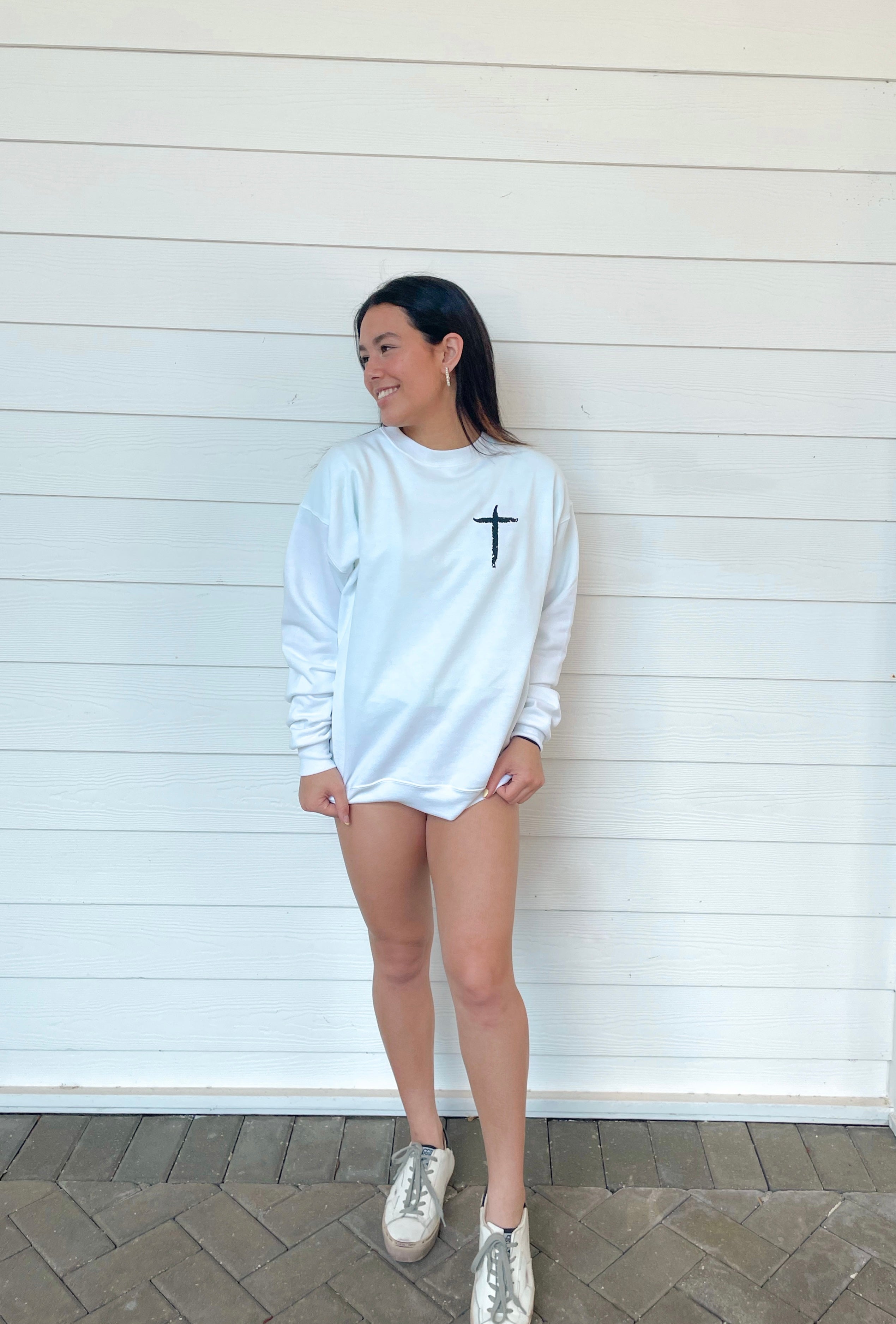 I Had a Plan But God Had a Better One Crewneck
