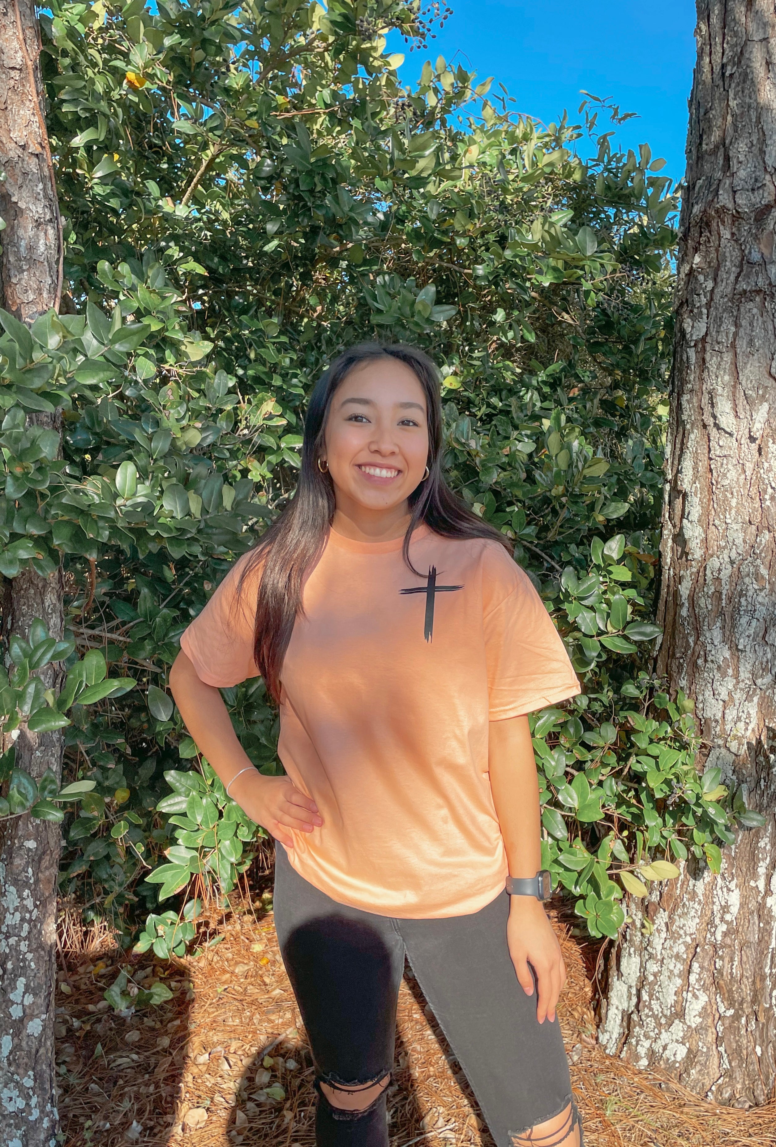 Jesus Has My Back Tee
