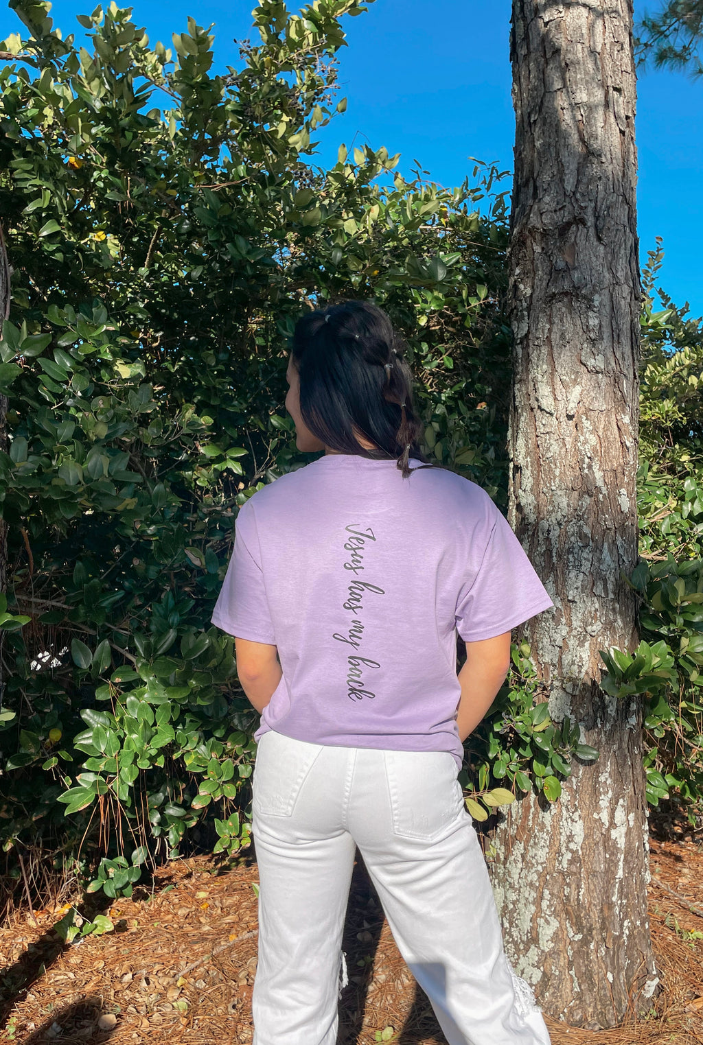 Jesus Has My Back Tee