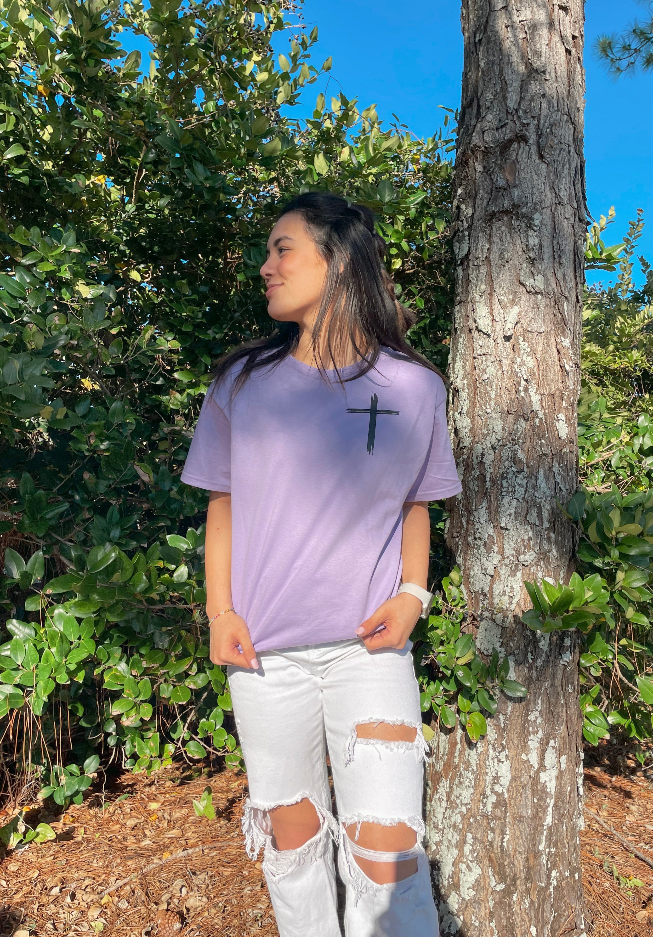 Jesus Has My Back Tee