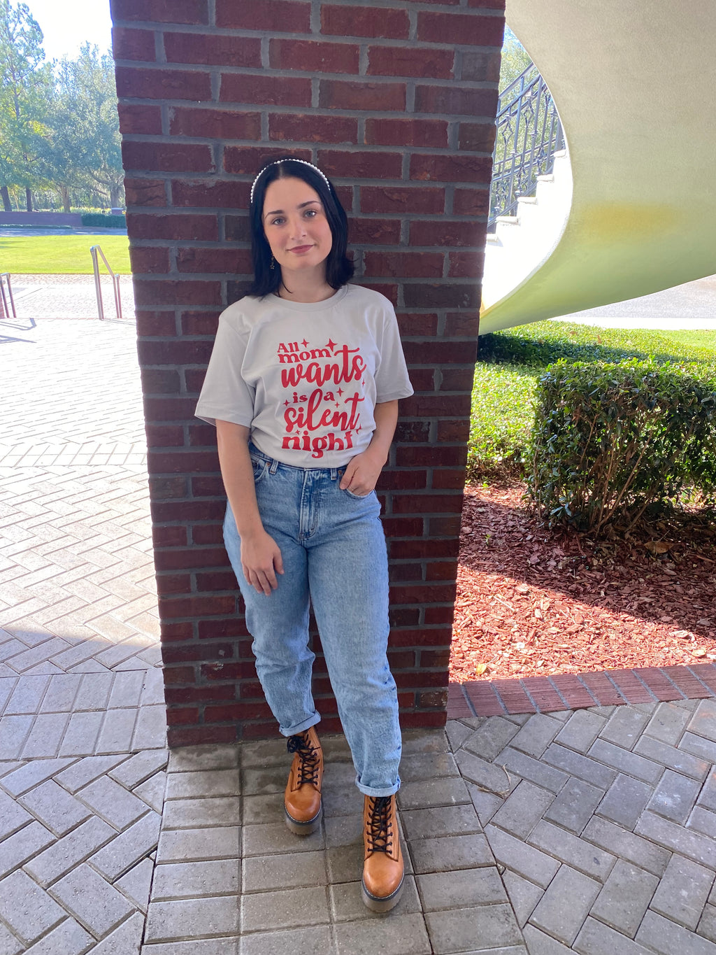 All Mama Wants is a Silent Night Tee