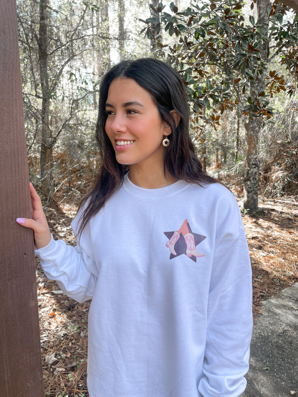 Stay Wild Cowgirl Crewneck